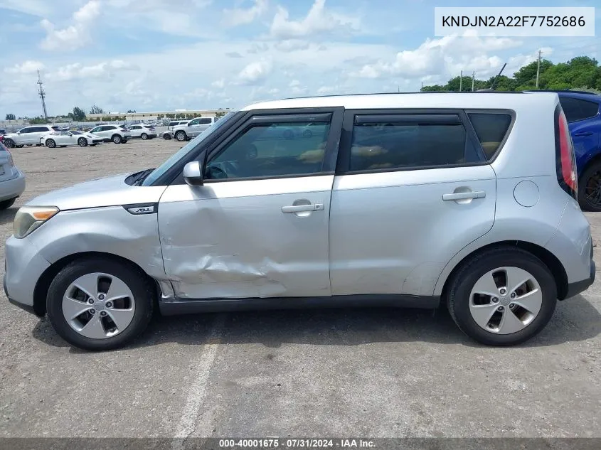 KNDJN2A22F7752686 2015 Kia Soul