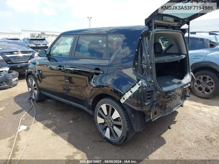 KNDJX3A53F7194986 2015 Kia Soul !