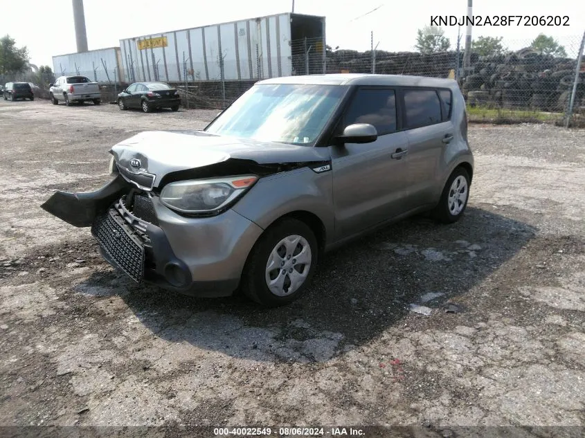 KNDJN2A28F7206202 2015 Kia Soul