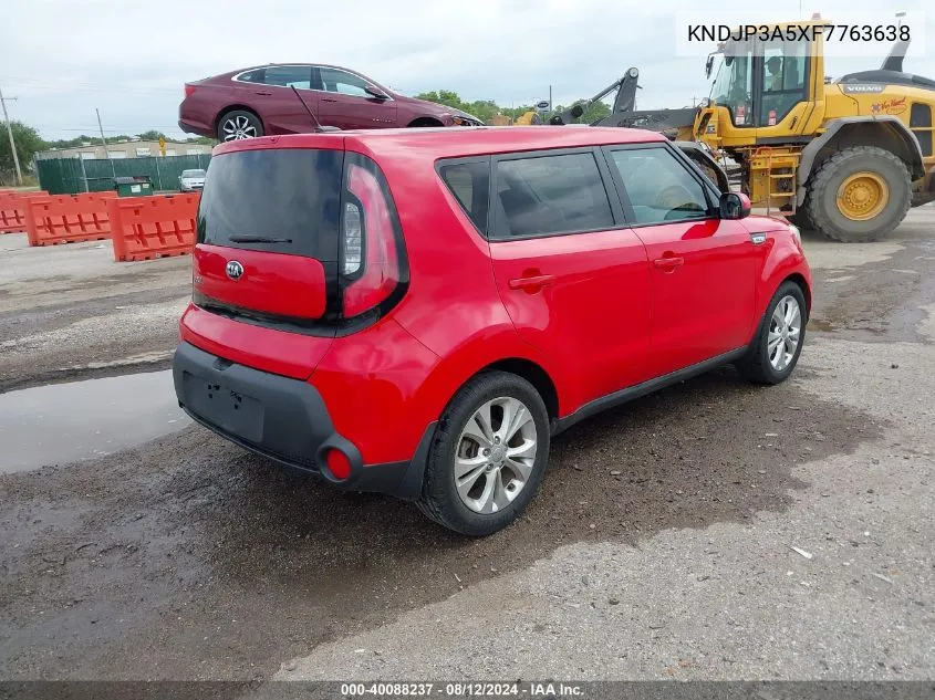 KNDJP3A5XF7763638 2015 Kia Soul +