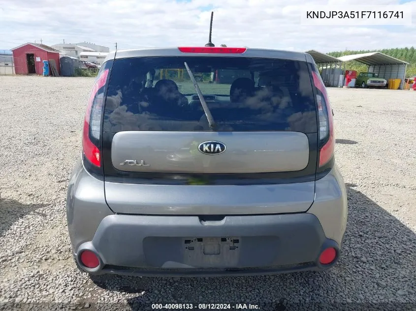 KNDJP3A51F7116741 2015 Kia Soul +