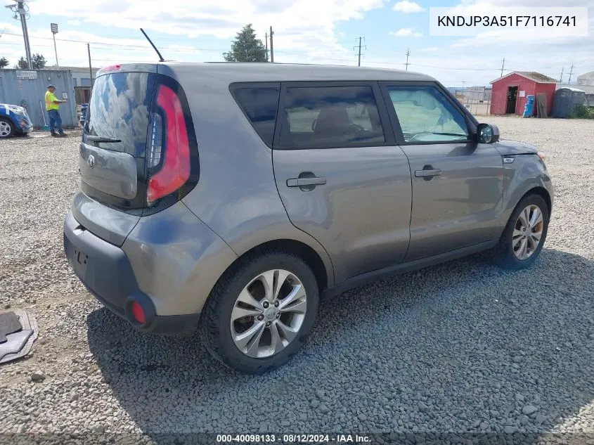 KNDJP3A51F7116741 2015 Kia Soul +