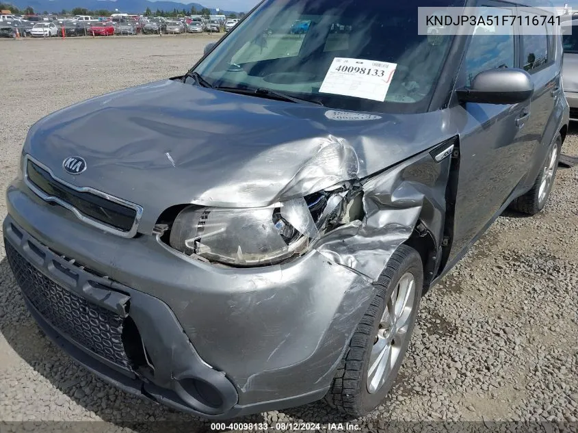 KNDJP3A51F7116741 2015 Kia Soul +