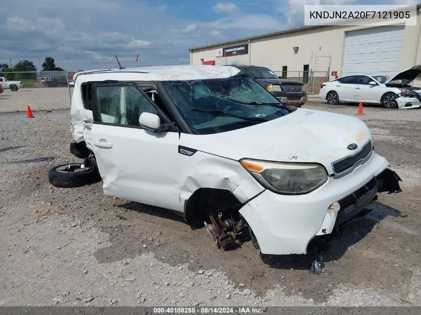 KNDJN2A20F7121905 2015 Kia Soul