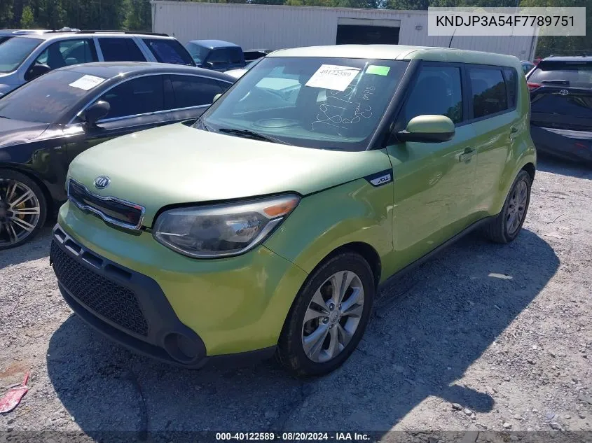 KNDJP3A54F7789751 2015 Kia Soul +