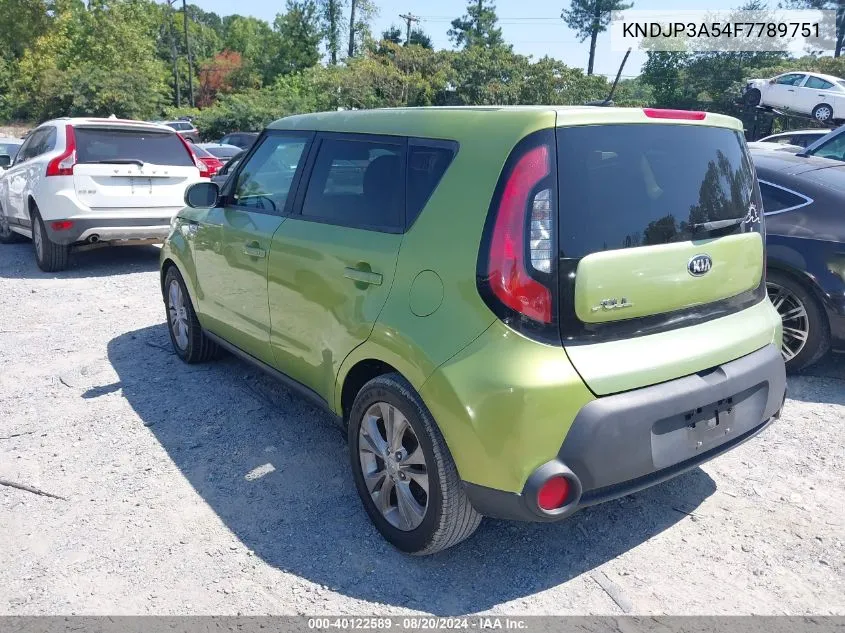 KNDJP3A54F7789751 2015 Kia Soul +