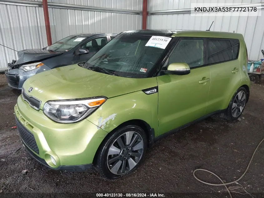 KNDJX3A53F7772178 2015 Kia Soul !