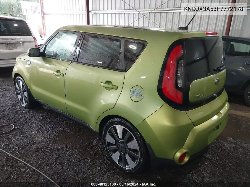 KNDJX3A53F7772178 2015 Kia Soul !