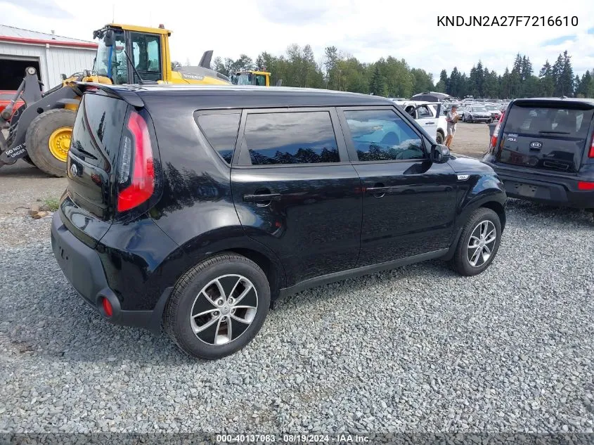 KNDJN2A27F7216610 2015 Kia Soul