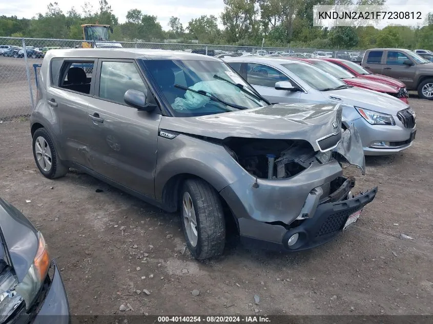 2015 Kia Soul VIN: KNDJN2A21F7230812 Lot: 40140254