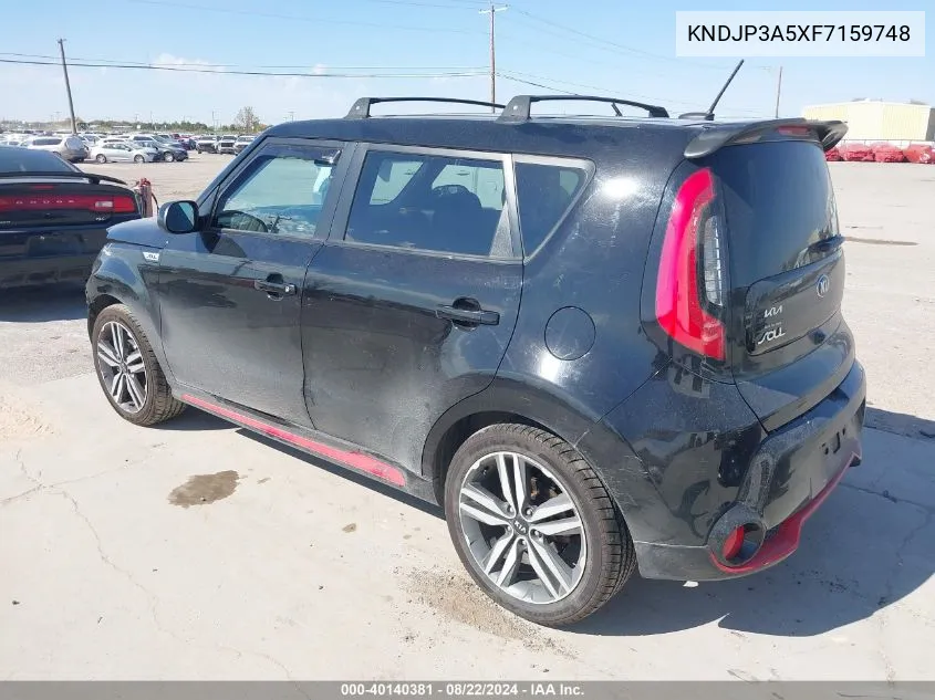 KNDJP3A5XF7159748 2015 Kia Soul +