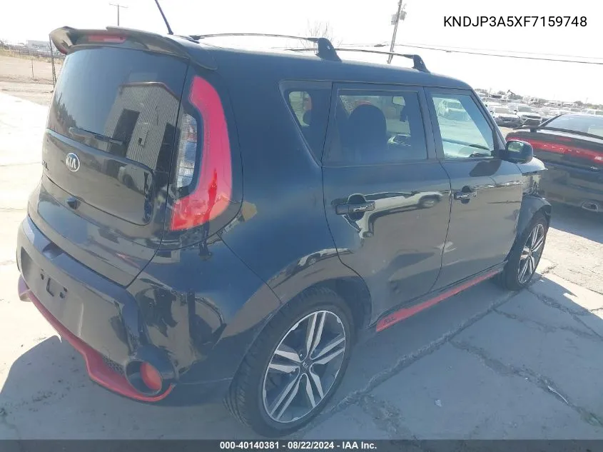 KNDJP3A5XF7159748 2015 Kia Soul +