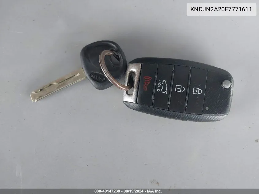 KNDJN2A20F7771611 2015 Kia Soul