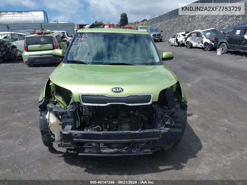 KNDJN2A2XF7753729 2015 Kia Soul