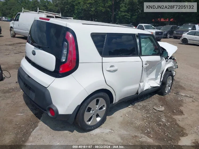 2015 Kia Soul VIN: KNDJN2A28F7205132 Lot: 40161187