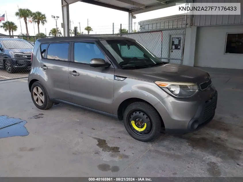 KNDJN2A27F7176433 2015 Kia Soul