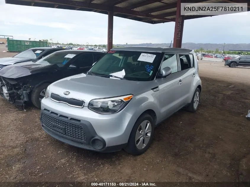 KNDJN2A25F7810211 2015 Kia Soul