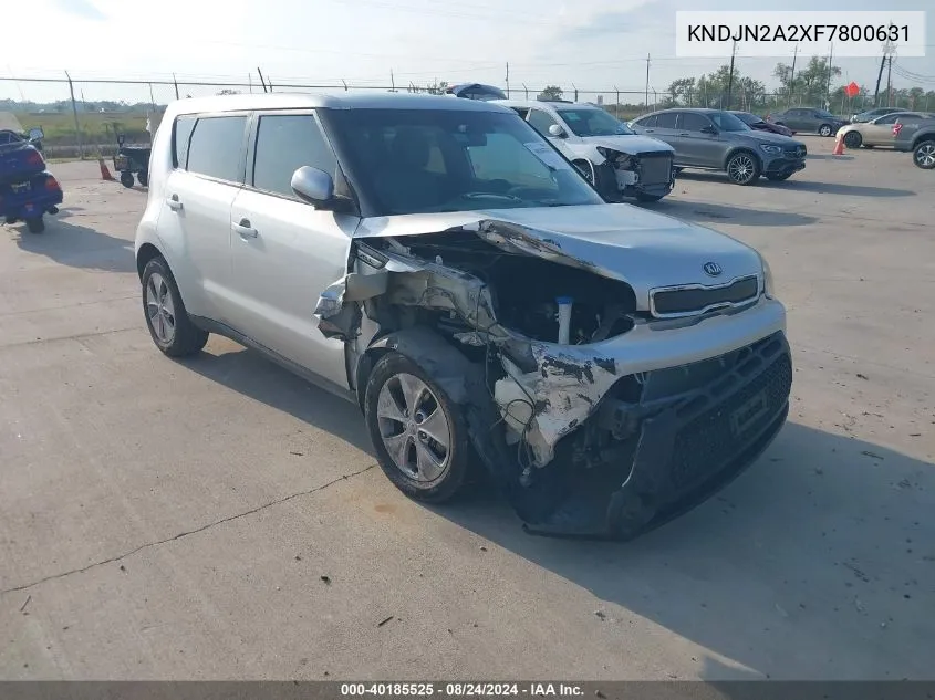 KNDJN2A2XF7800631 2015 Kia Soul