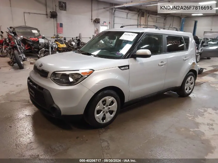 KNDJN2A26F7816695 2015 Kia Soul