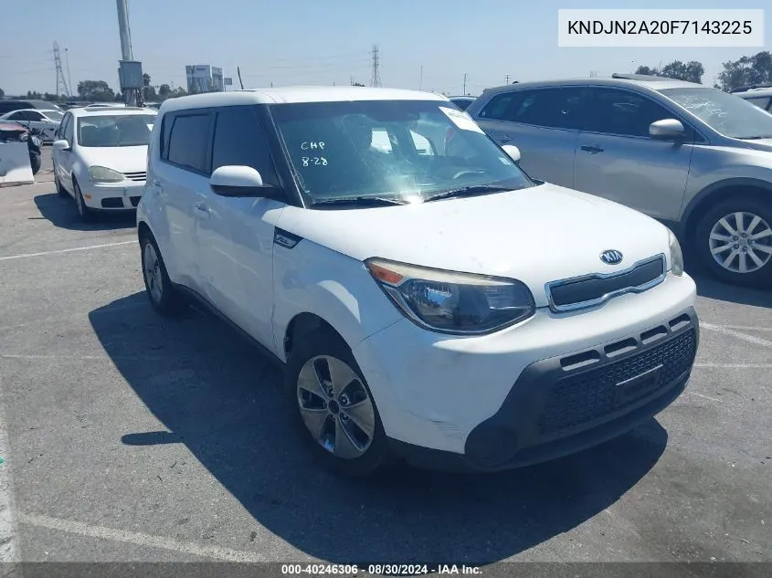 KNDJN2A20F7143225 2015 Kia Soul