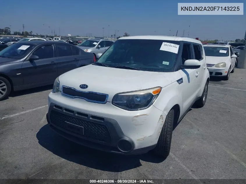 KNDJN2A20F7143225 2015 Kia Soul