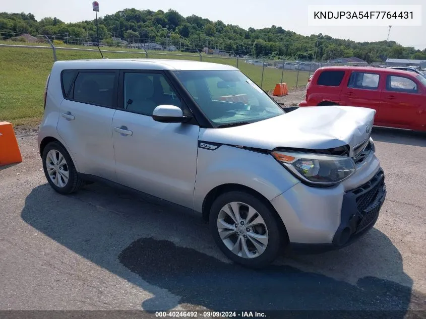 2015 Kia Soul + VIN: KNDJP3A54F7764431 Lot: 40246492