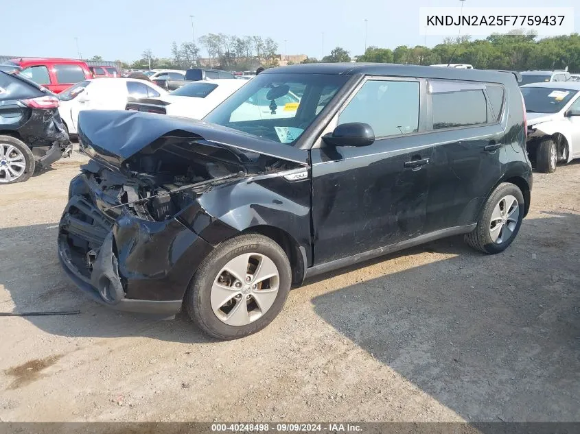 KNDJN2A25F7759437 2015 Kia Soul