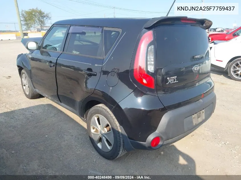 KNDJN2A25F7759437 2015 Kia Soul