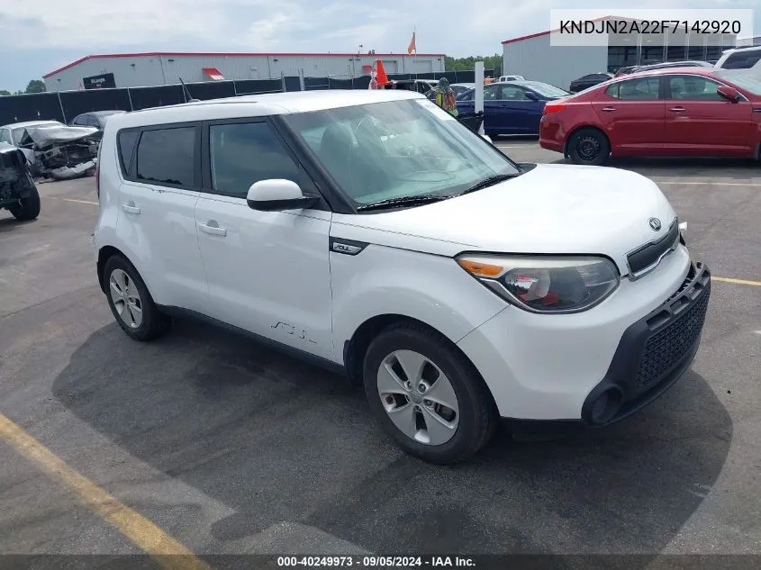 KNDJN2A22F7142920 2015 Kia Soul