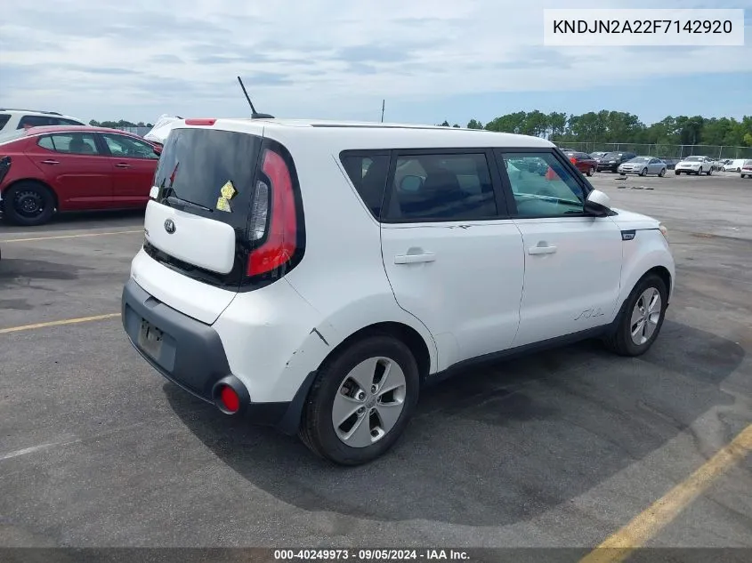 KNDJN2A22F7142920 2015 Kia Soul