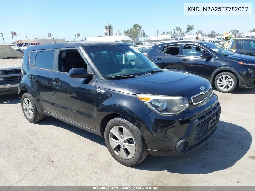 2015 Kia Soul VIN: KNDJN2A25F7782037 Lot: 40278071