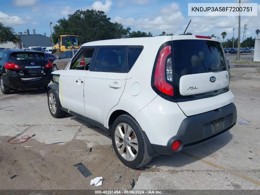 KNDJP3A58F7200751 2015 Kia Soul +