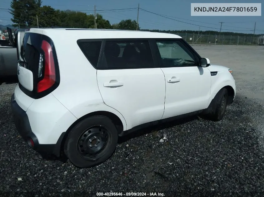 KNDJN2A24F7801659 2015 Kia Soul