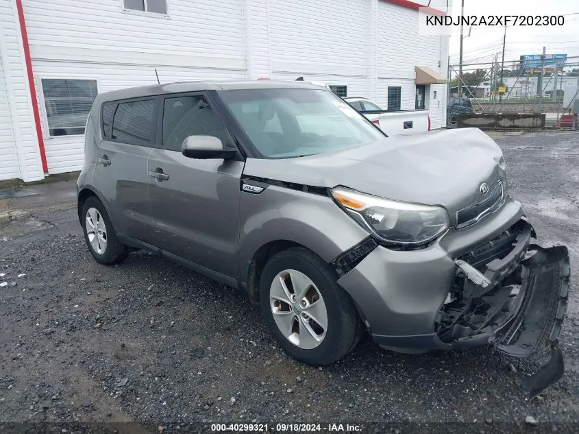 2015 Kia Soul VIN: KNDJN2A2XF7202300 Lot: 40299321