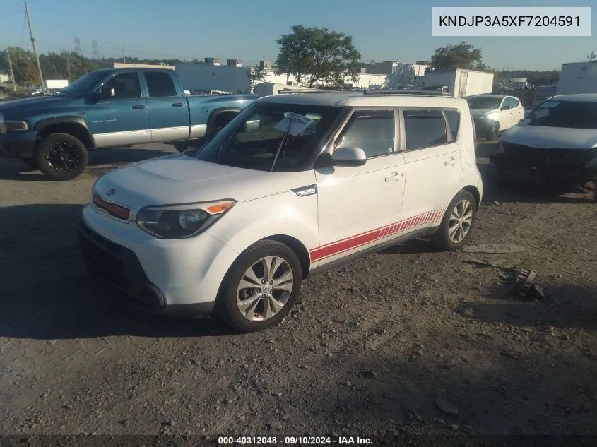 KNDJP3A5XF7204591 2015 Kia Soul +