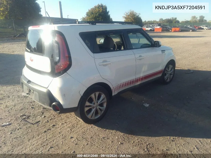 KNDJP3A5XF7204591 2015 Kia Soul +