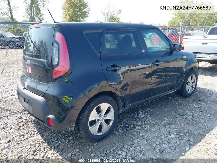 2015 Kia Soul VIN: KNDJN2A24F7766587 Lot: 40319569