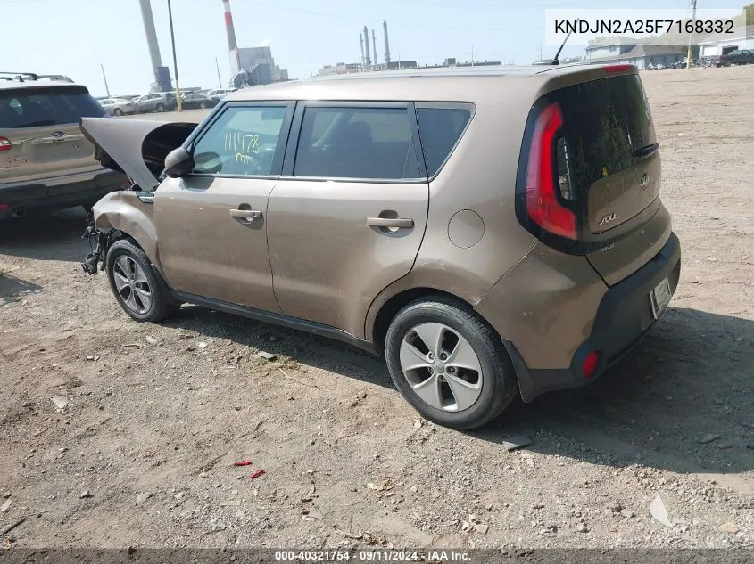 KNDJN2A25F7168332 2015 Kia Soul