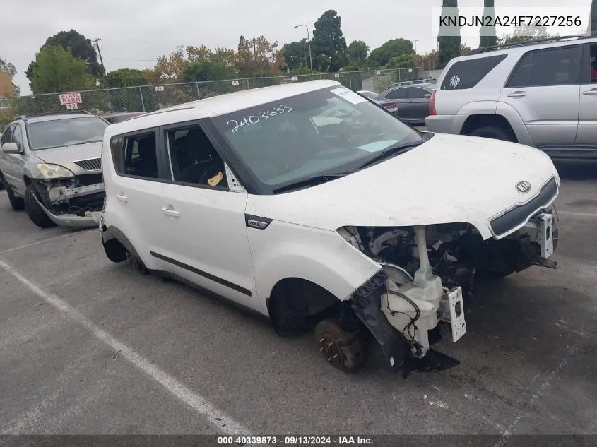 2015 Kia Soul VIN: KNDJN2A24F7227256 Lot: 40339873