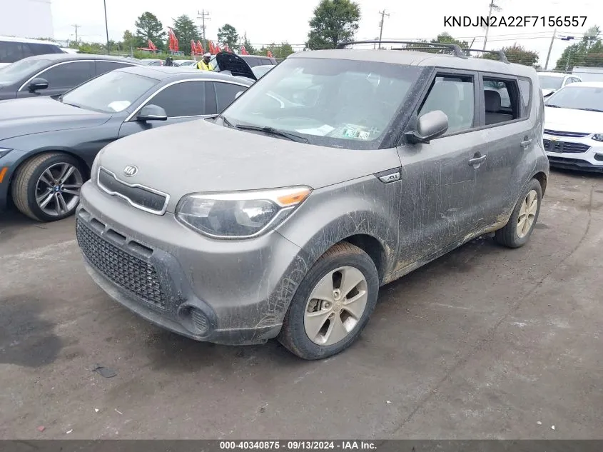 2015 Kia Soul VIN: KNDJN2A22F7156557 Lot: 40340875