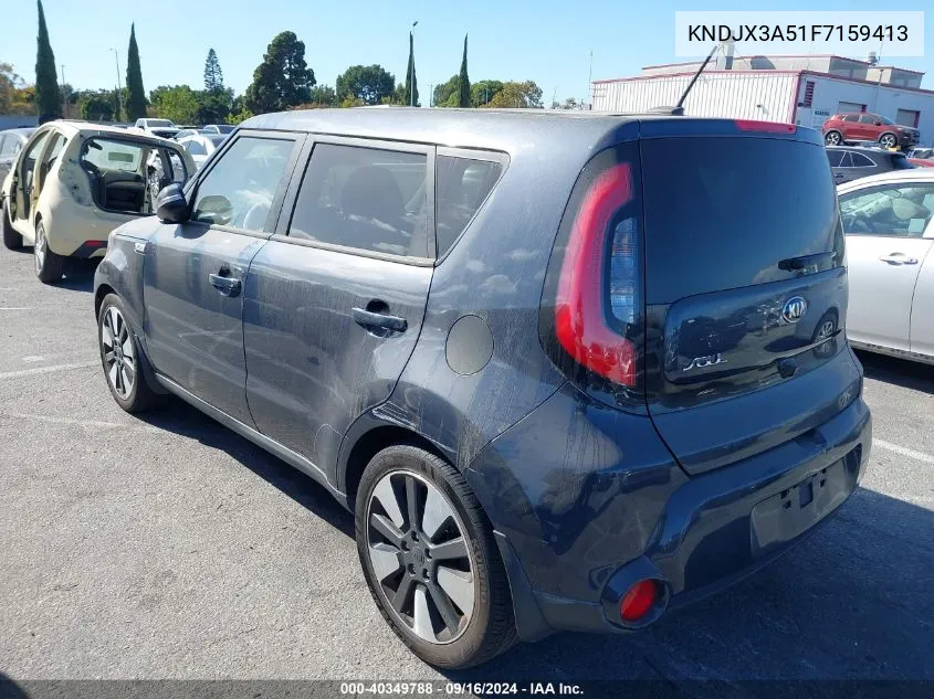 2015 Kia Soul ! VIN: KNDJX3A51F7159413 Lot: 40349788