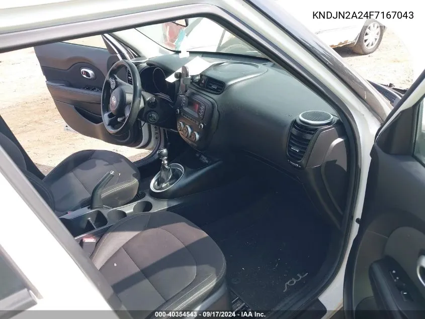 KNDJN2A24F7167043 2015 Kia Soul