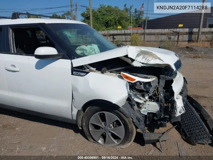 KNDJN2A20F7114288 2015 Kia Soul