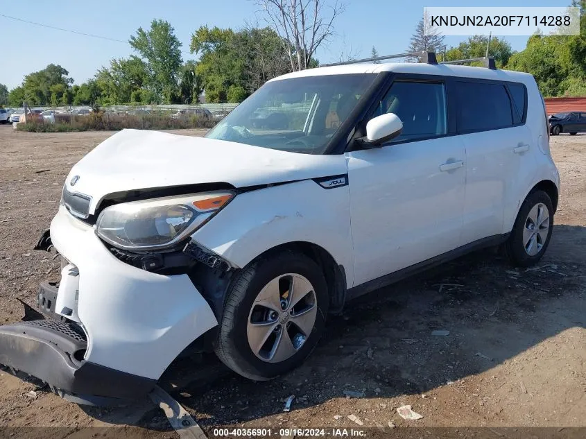 KNDJN2A20F7114288 2015 Kia Soul