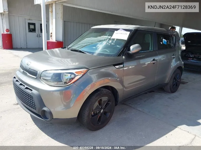 2015 Kia Soul VIN: KNDJN2A24F7128369 Lot: 40358228