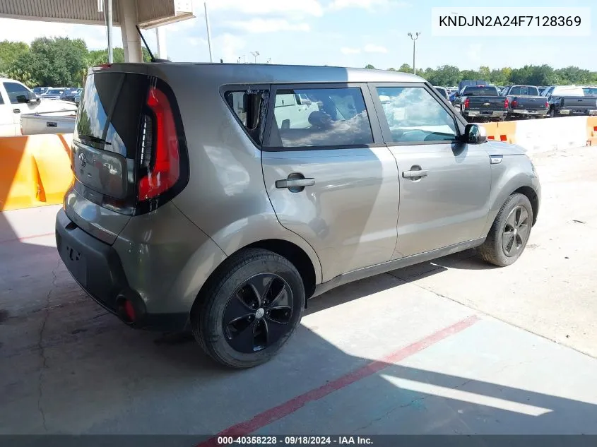 2015 Kia Soul VIN: KNDJN2A24F7128369 Lot: 40358228