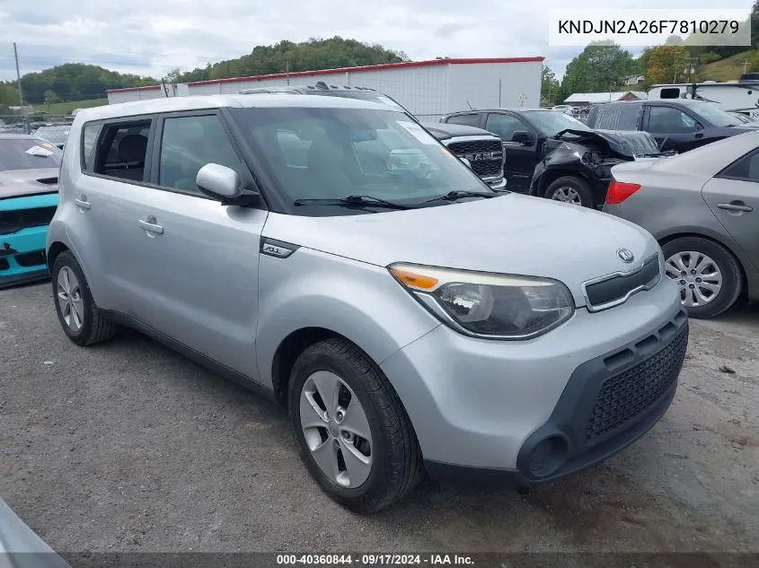 KNDJN2A26F7810279 2015 Kia Soul