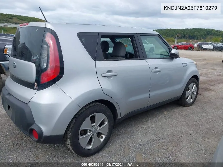 KNDJN2A26F7810279 2015 Kia Soul