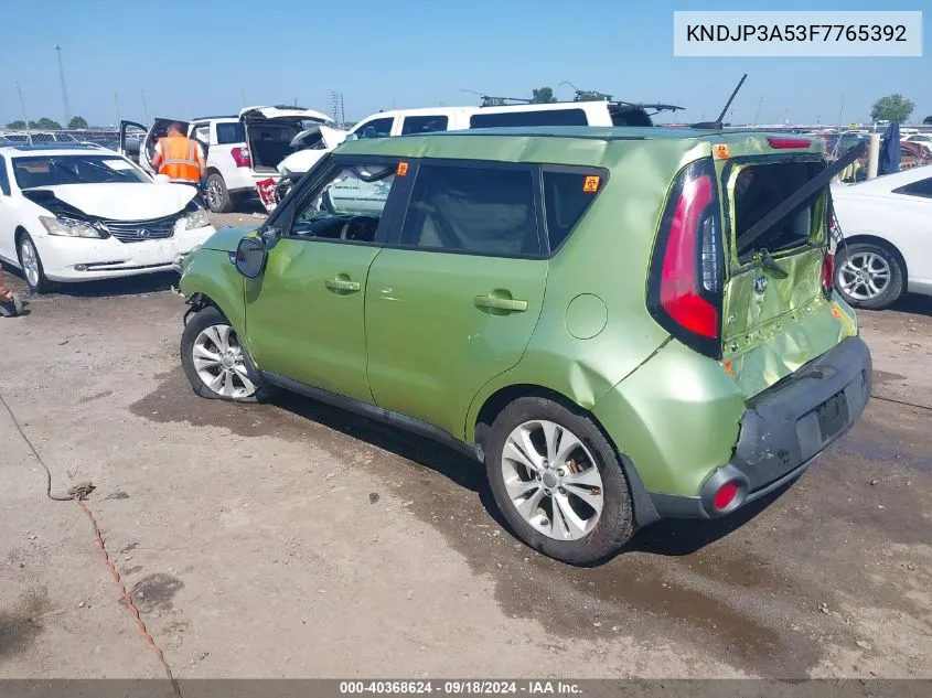 KNDJP3A53F7765392 2015 Kia Soul +