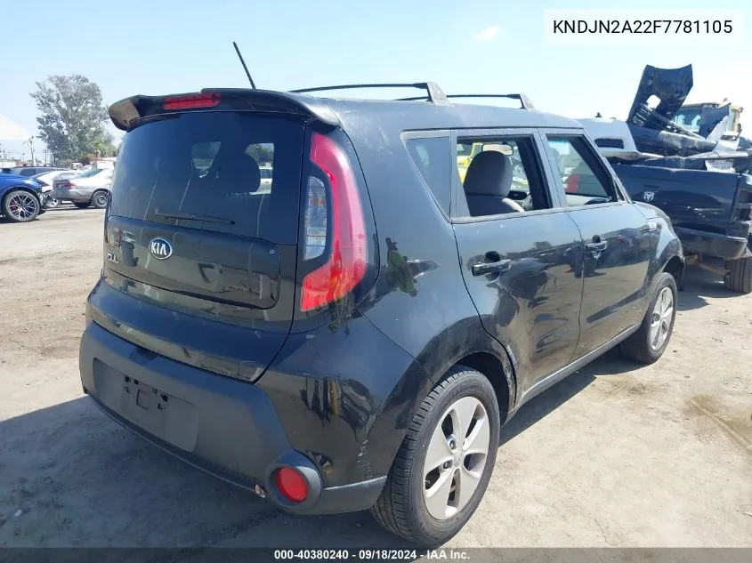 KNDJN2A22F7781105 2015 Kia Soul !